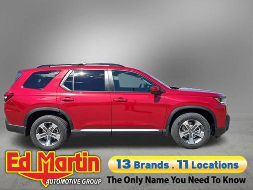 Radiant Red 2026 Honda Pilot EX-L