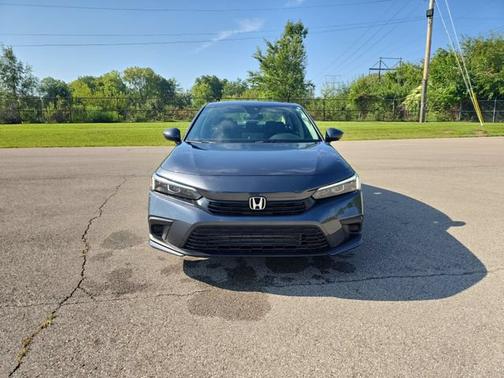 Gray 2023 Honda Civic EX