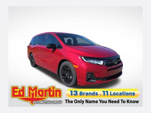 Red 2026 Honda Odyssey Sport-L