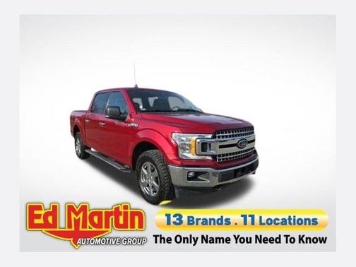 Ruby Red Metallic 2019 Ford F-150 XLT