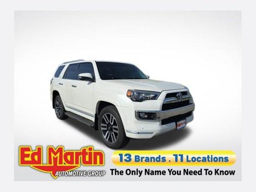 Blizzard Pearl 2019 Toyota 4Runner Limited