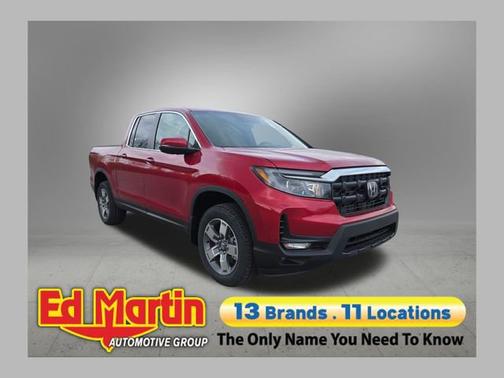 Radiant Red 2026 Honda Ridgeline RTL