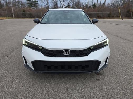 Platinum White Pearl 2026 Honda Civic Sport