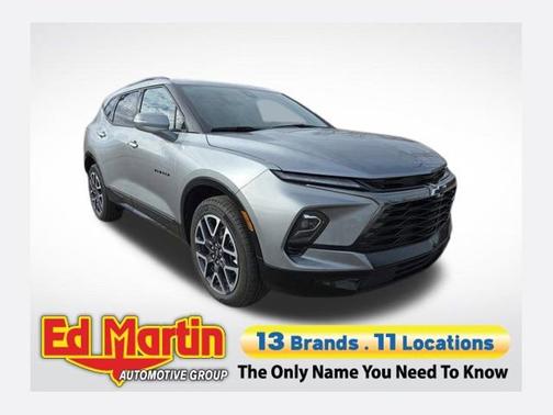 Sterling Gray Metallic 2025 Chevrolet Blazer RS