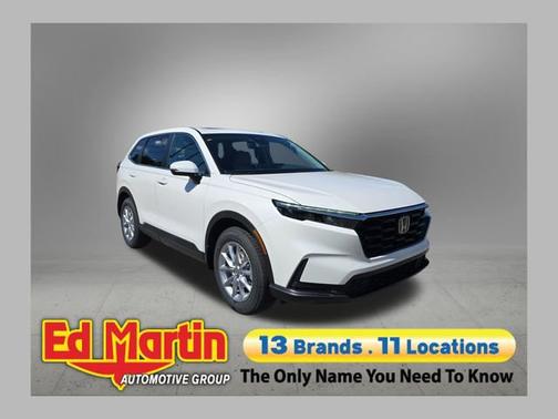 Platinum White Pearl 2026 Honda CR-V EX