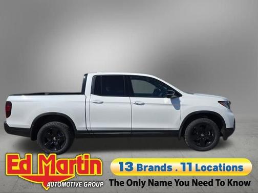 Platinum White Pearl 2026 Honda Ridgeline Black Edition