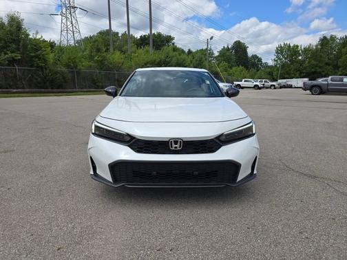 White 2025 Honda Civic Sport