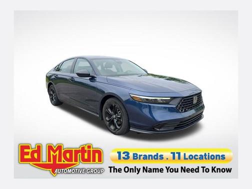 Blue 2025 Honda Accord SE
