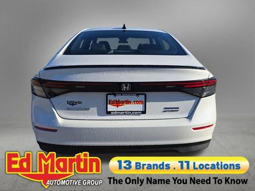 Platinum White Pearl 2025 Honda Accord Hybrid Sport
