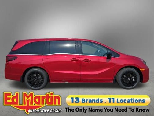Radiant Red 2026 Honda Odyssey Sport-L