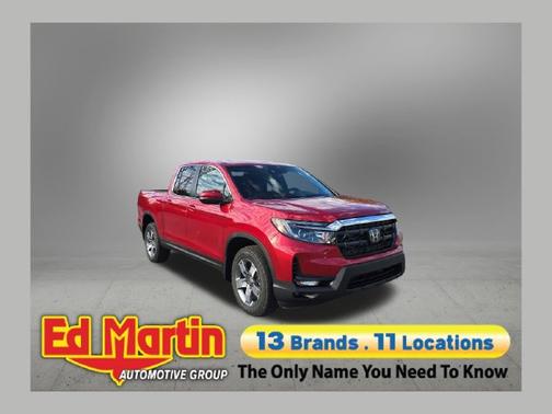 Radiant Red Metallic II 2026 Honda Ridgeline RTL