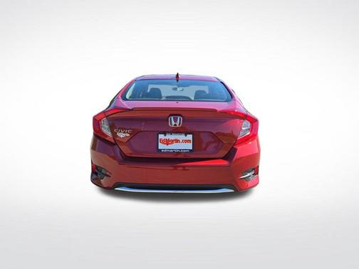 Molten Lava 2020 Honda Civic EX