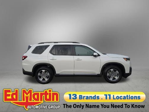 Platinum White Pearl 2026 Honda Pilot EX-L