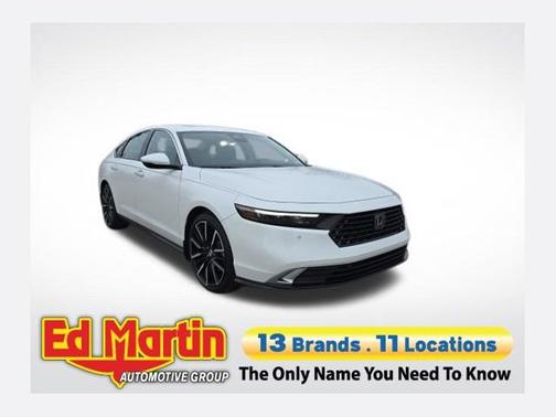 White 2024 Honda Accord Hybrid Touring