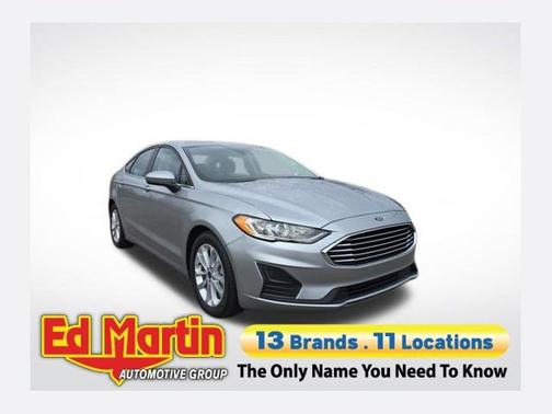 Silver Metallic 2020 Ford Fusion SE
