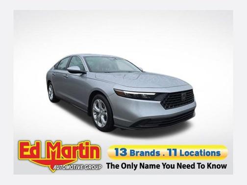 Silver 2023 Honda Accord LX
