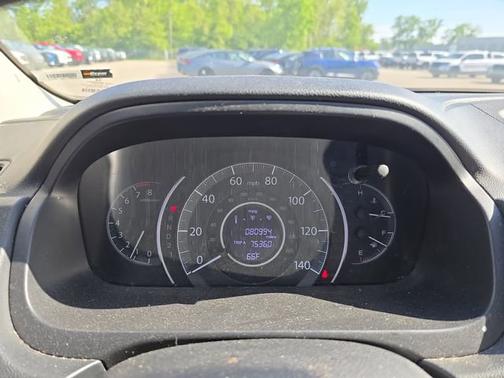 Gray 2014 Honda CR-V LX