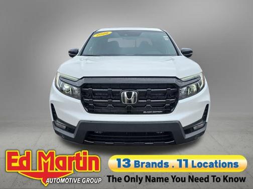 Platinum White Pearl 2026 Honda Ridgeline Black Edition