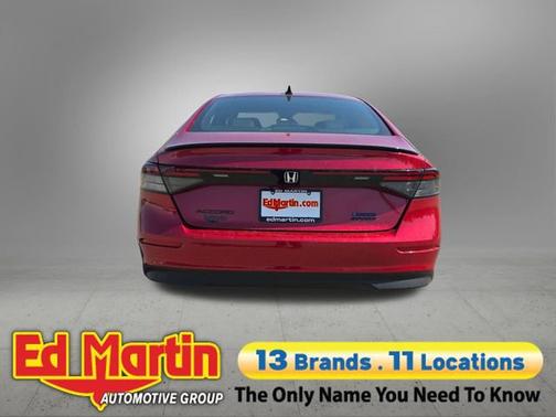 Radiant Red 2026 Honda Accord Hybrid Sport