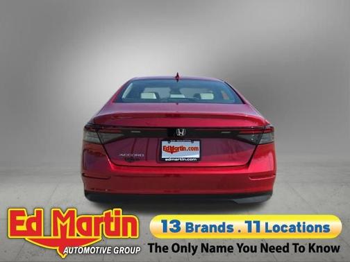 Radiant Red 2026 Honda Accord LX
