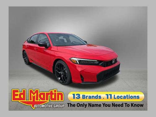 Rallye Red 2026 Honda Civic Sport