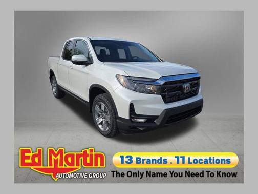 Platinum White Pearl 2026 Honda Ridgeline RTL
