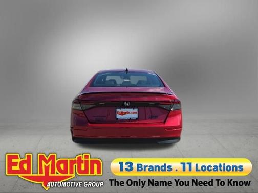 Radiant Red 2026 Honda Accord Hybrid Sport