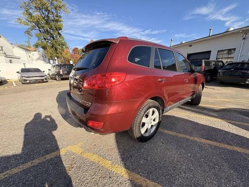 Dark Cherry Red 2008 Hyundai SANTA FE Limited