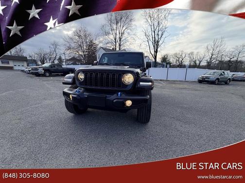 Black 2024 Jeep Wrangler 4xe Sport S
