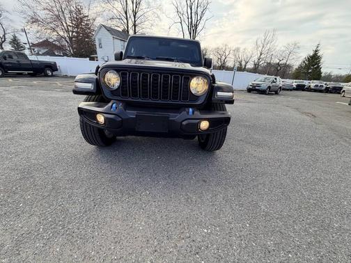 Black 2024 Jeep Wrangler 4xe Sport S