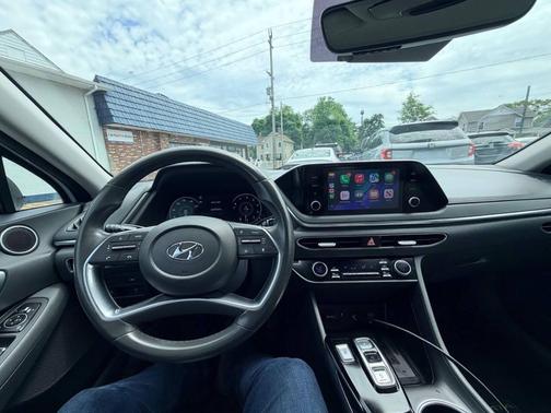 White 2020 Hyundai SONATA SEL