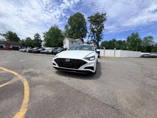 White 2020 Hyundai SONATA SEL