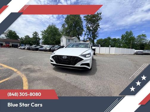 White 2020 Hyundai SONATA SEL
