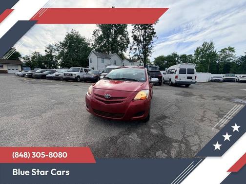 Red 2008 Toyota Yaris S