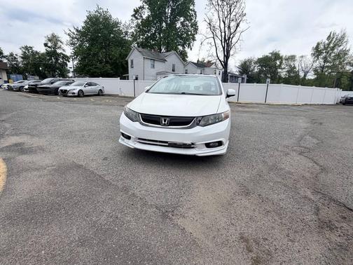 White 2012 Honda Civic EX-L