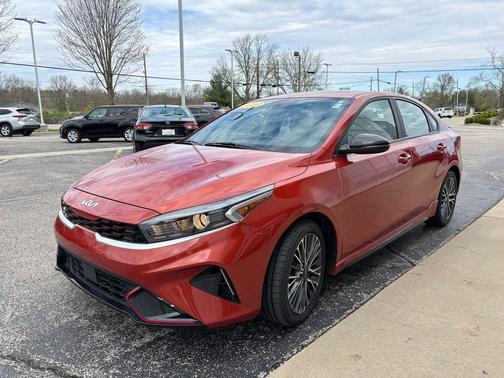 Fire Orange 2023 Kia Forte GT-Line