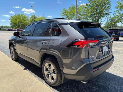 Magnetic Gray Metallic 2025 Toyota RAV4 Hybrid SE