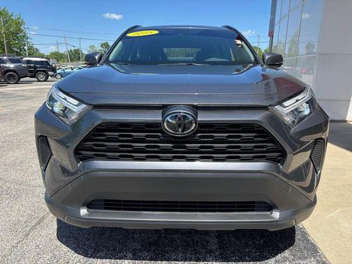 Magnetic Gray Metallic 2025 Toyota RAV4 Hybrid SE