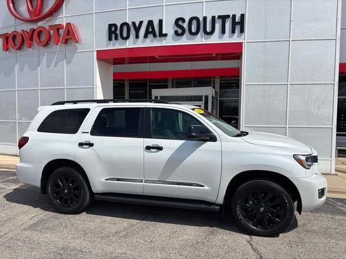 Wind Chill Pearl 2022 Toyota Sequoia Nightshade