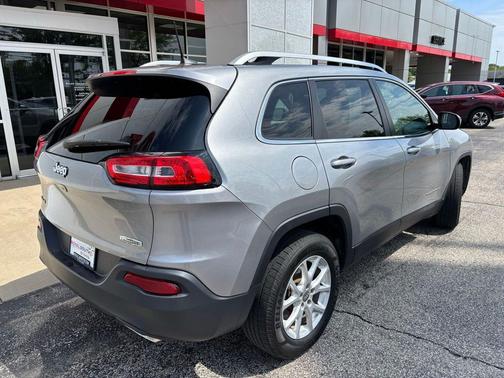Billet Silver Metallic Clearcoat 2017 Jeep Cherokee Latitude
