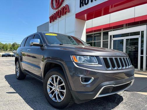 Granite Crystal Metallic Clearcoat 2015 Jeep Grand Cherokee Limited