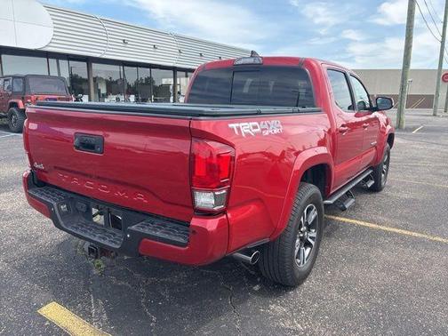 Red 2017 Toyota Tacoma TRD Sport