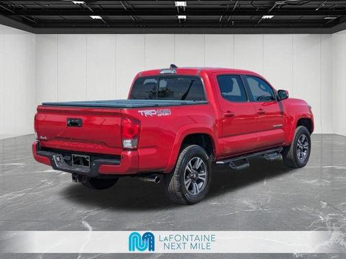 Red 2017 Toyota Tacoma TRD Sport