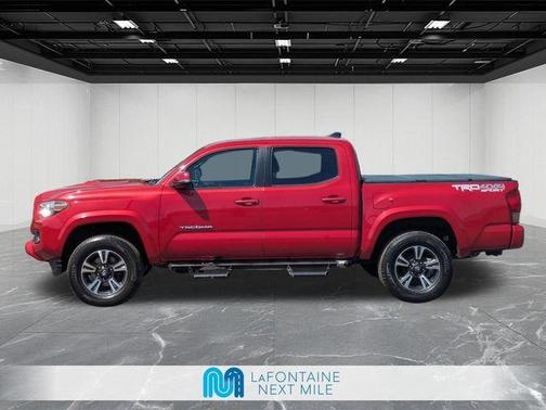 Red 2017 Toyota Tacoma TRD Sport