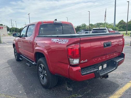 Red 2017 Toyota Tacoma TRD Sport