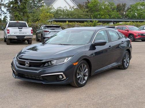 Blue 2019 Honda Civic EX