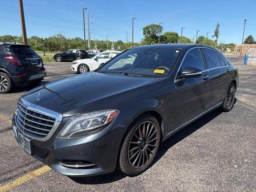 Black 2014 Mercedes-Benz S-Class S 550 4MATIC