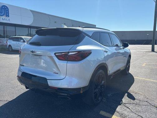Silver Ice Metallic 2021 Chevrolet Blazer RS
