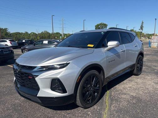 Silver Ice Metallic 2021 Chevrolet Blazer RS