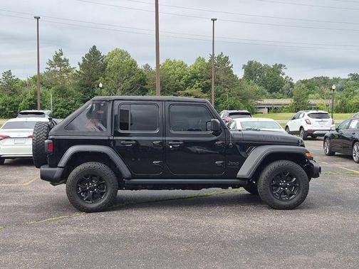 Black Clearcoat 2021 Jeep Wrangler Unlimited Sport